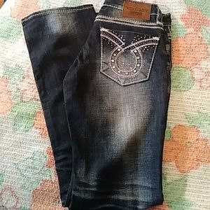 Nwt big star liv embellished jeans 26r